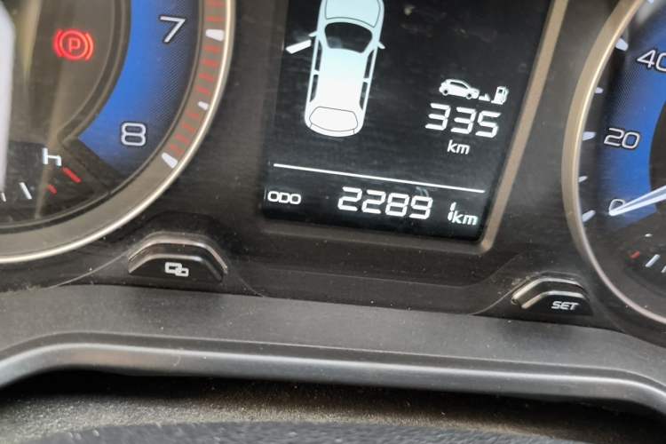 Used Geely Auto Vision X3 2020 1.5L Manual Luxury Edition Odometer Close Up