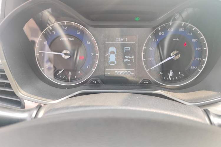 Used Geely Auto Vision X3 2020 1.5L CVT Luxury Model Odometer Close Up