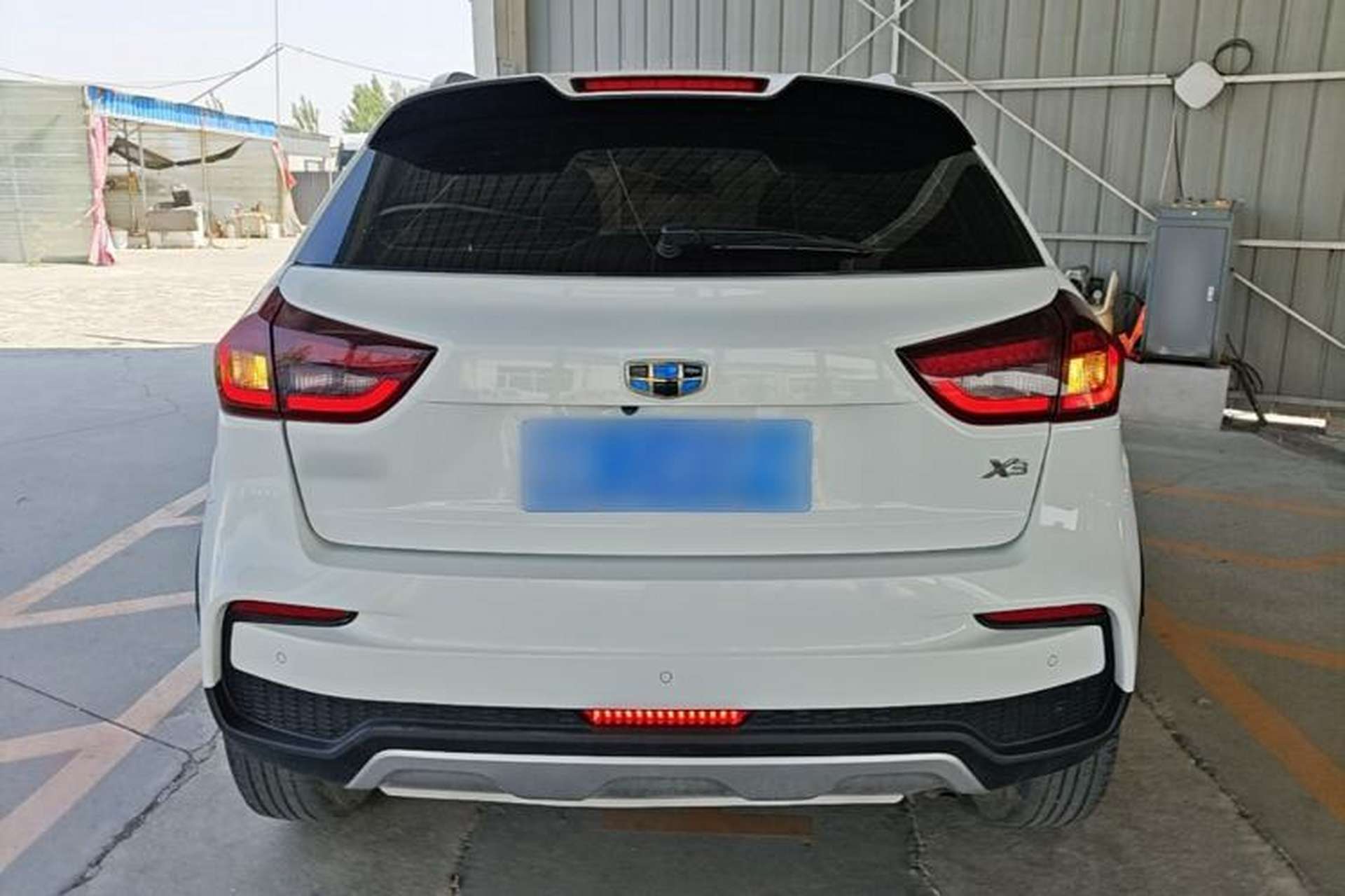 Used Geely Auto Vision X3 2020 1.5L Manual Elite Edition Rear