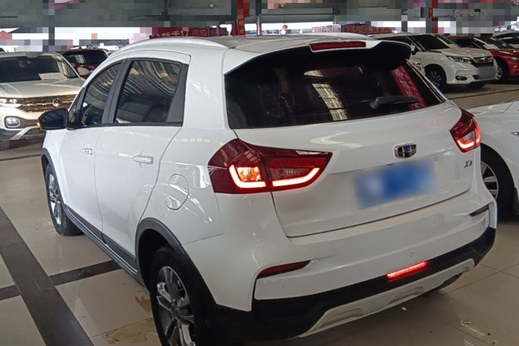 Used Geely Auto Vision X3 2020 1.5L CVT Luxury Model Rear Left 45 Deg