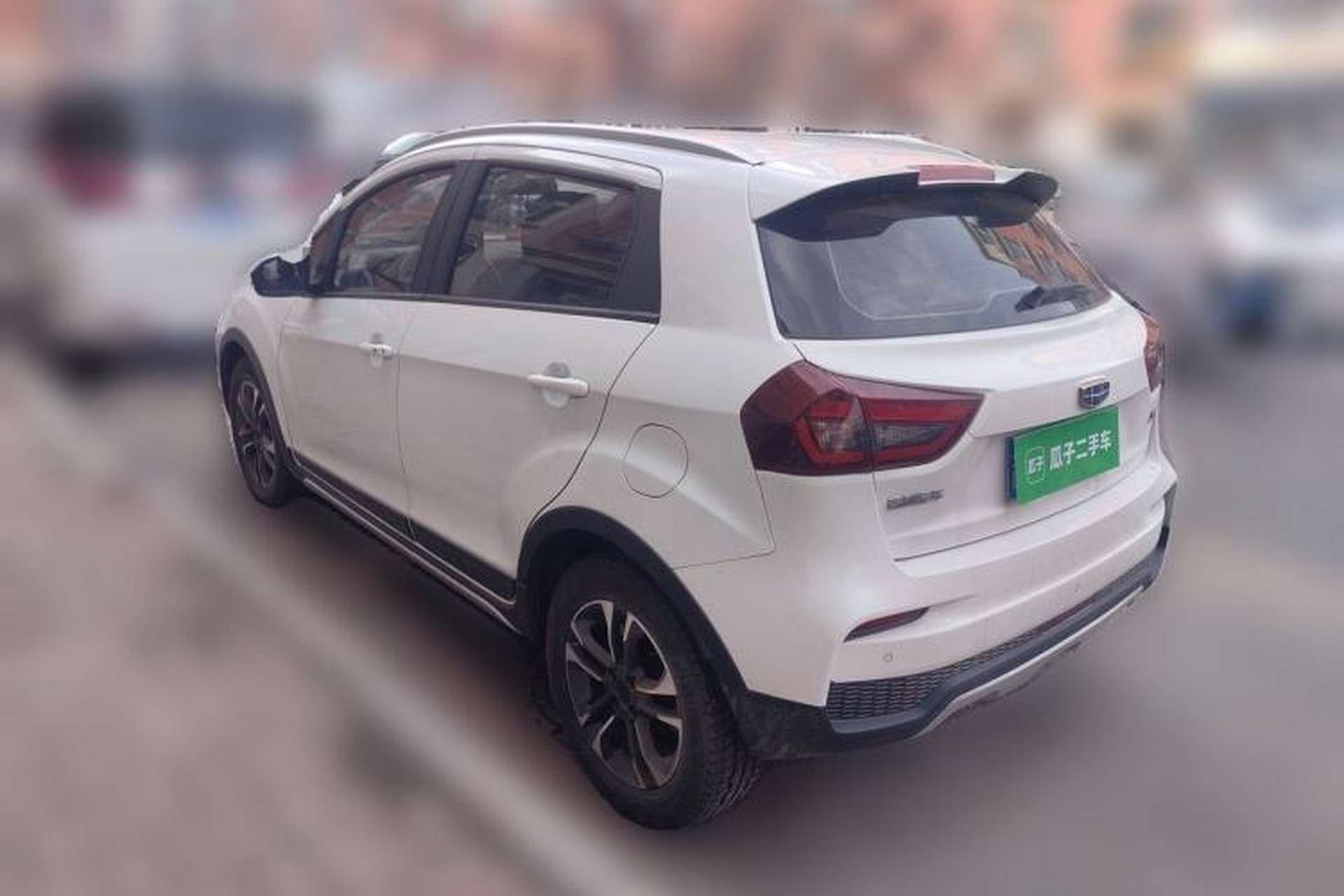 Used Geely Auto Vision X3 2020 1.5L CVT Luxury Model Rear Left 45 Deg
