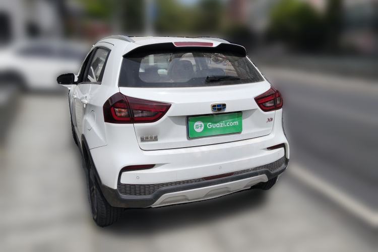 Used Geely Auto Vision X3 2020 1.5L CVT Luxury Model Rear Left 45 Deg