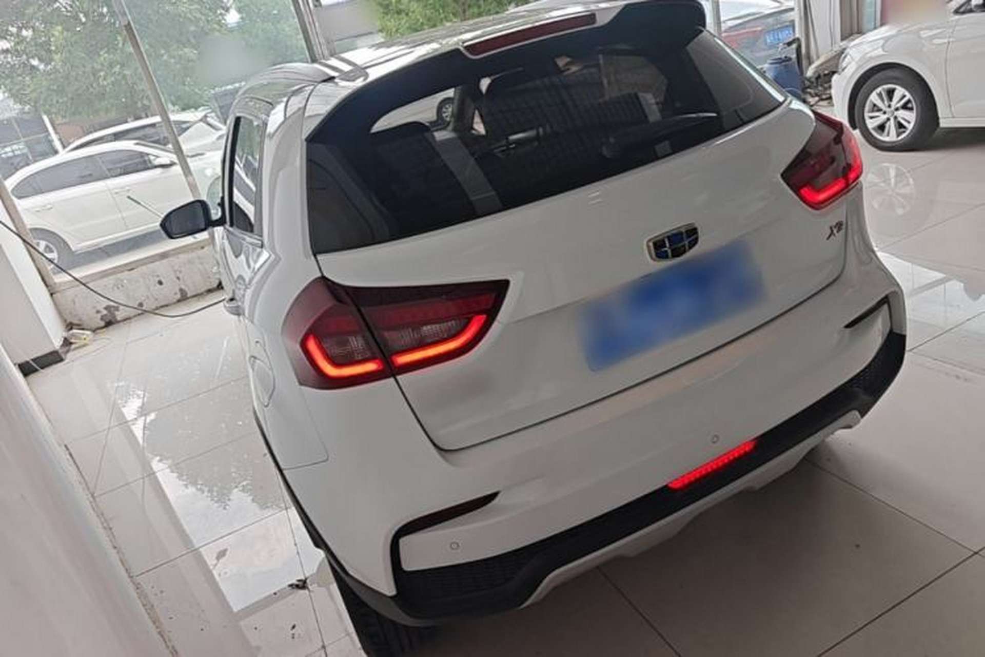 Used Geely Auto Vision X3 2020 1.5L CVT Luxury Model Rear Left 45 Deg