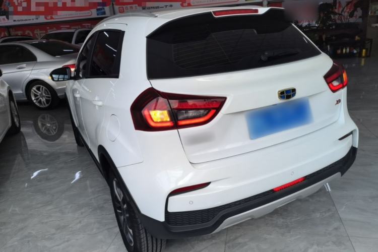 Used Geely Auto Vision X3 2020 1.5L CVT Luxury Model Rear Left 45 Deg