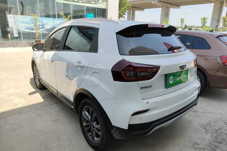 Used Geely Auto Vision X3 2020 1.5L CVT Luxury Model Rear Left 45 Deg