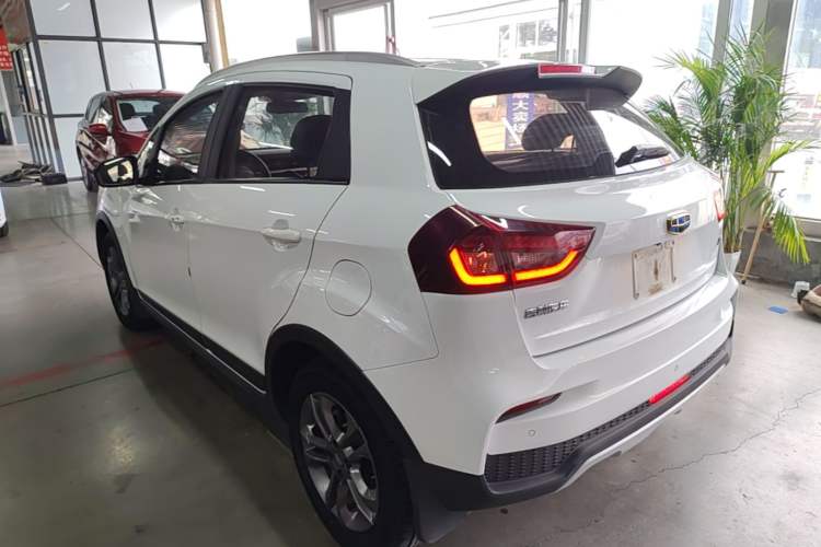 Used Geely Auto Vision X3 2020 1.5L CVT Luxury Model Rear Left 45 Deg