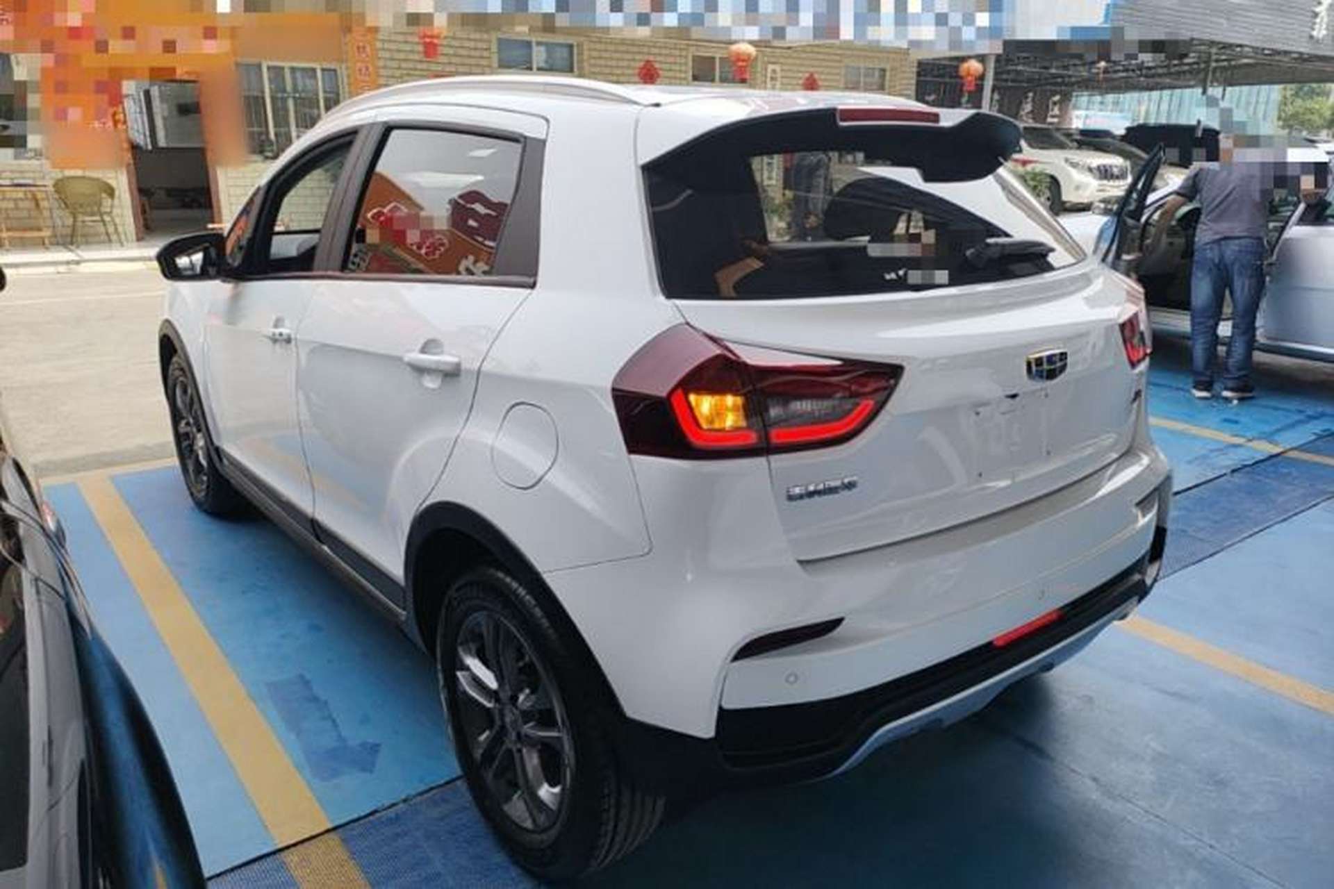 Used Geely Auto Vision X3 2020 1.5L CVT Luxury Model Rear Left 45 Deg