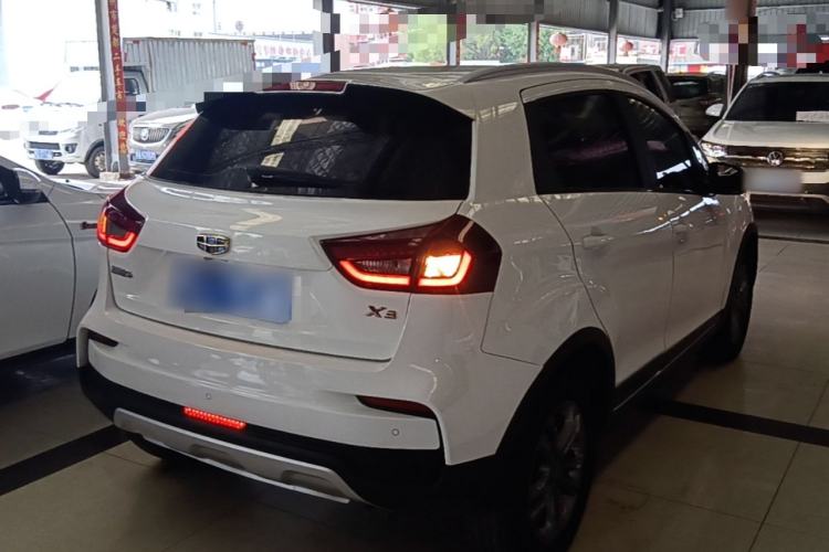 Used Geely Auto Vision X3 2020 1.5L CVT Luxury Model Rear Right 45 Deg