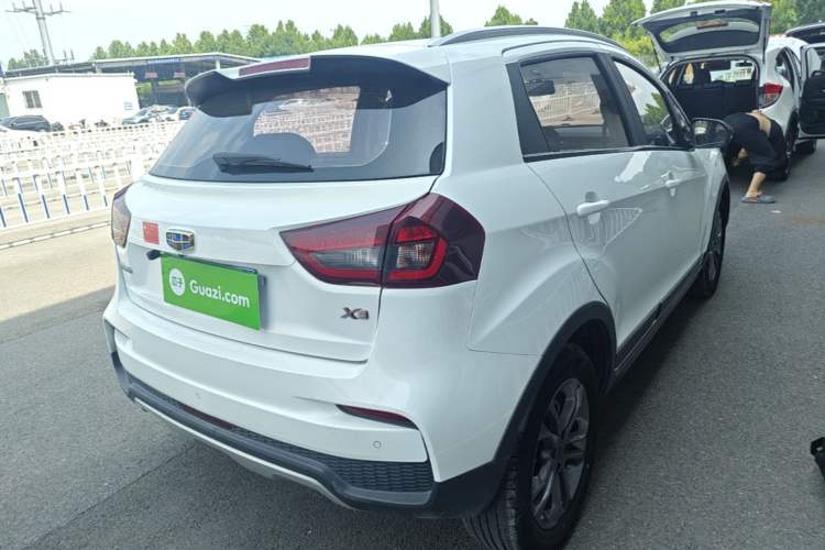 Used Geely Auto Vision X3 2020 1.5L Manual Elite Edition Rear Right 45 Deg