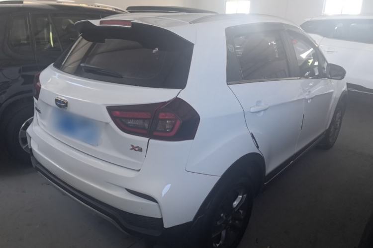 Used Geely Auto Vision X3 2020 1.5L CVT Luxury Model Rear Right 45 Deg