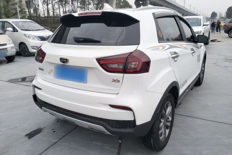 Used Geely Auto Vision X3 2020 1.5L Manual Elite Edition Rear Right 45 Deg