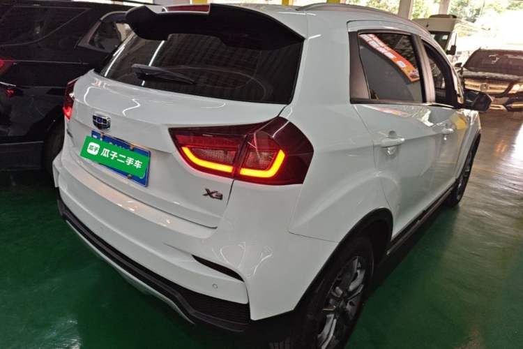 Used Geely Auto Vision X3 2020 1.5L CVT Luxury Model Rear Right 45 Deg
