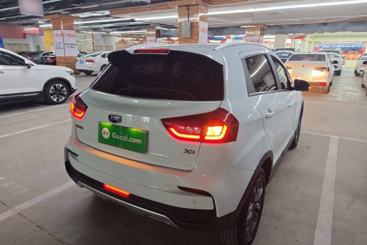 Used Geely Auto Vision X3 2020 1.5L Manual Luxury Edition Rear Right 45 Deg