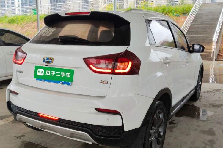 Used Geely Auto Vision X3 2020 1.5L CVT Luxury Model Rear Right 45 Deg