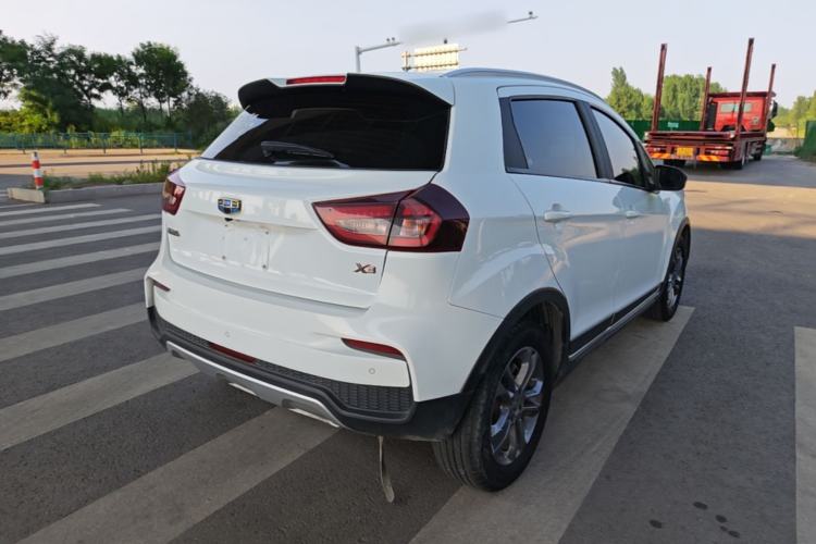 Used Geely Auto Vision X3 2020 1.5L CVT Luxury Model Rear Right 45 Deg