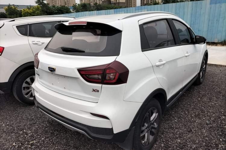 Used Geely Auto Vision X3 2020 1.5L CVT Luxury Model Rear Right 45 Deg