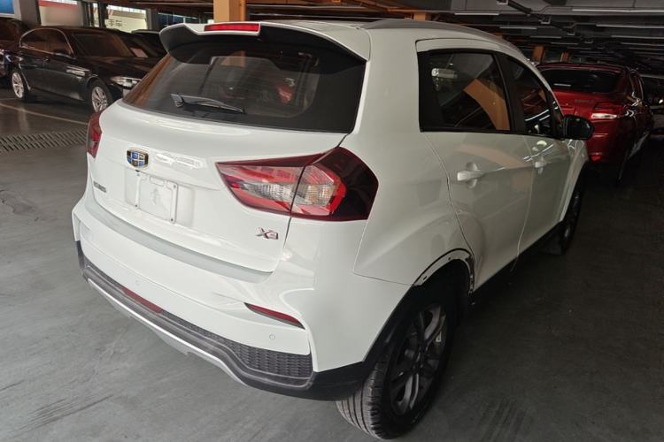 Used Geely Auto Vision X3 2020 1.5L CVT Luxury Model Rear Right 45 Deg