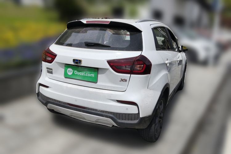 Used Geely Auto Vision X3 2020 1.5L CVT Luxury Model Rear Right 45 Deg