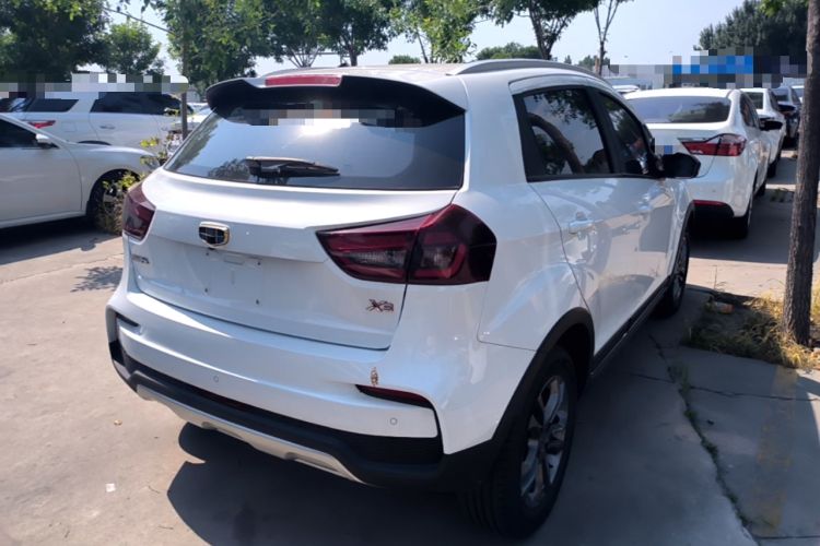 Used Geely Auto Vision X3 2020 1.5L CVT Luxury Model Rear Right 45 Deg