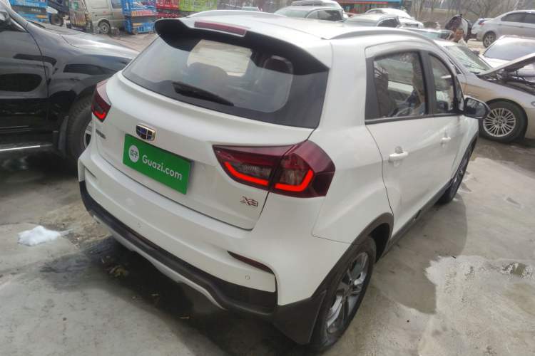 Used Geely Auto Vision X3 2020 1.5L CVT Luxury Model Rear Right 45 Deg