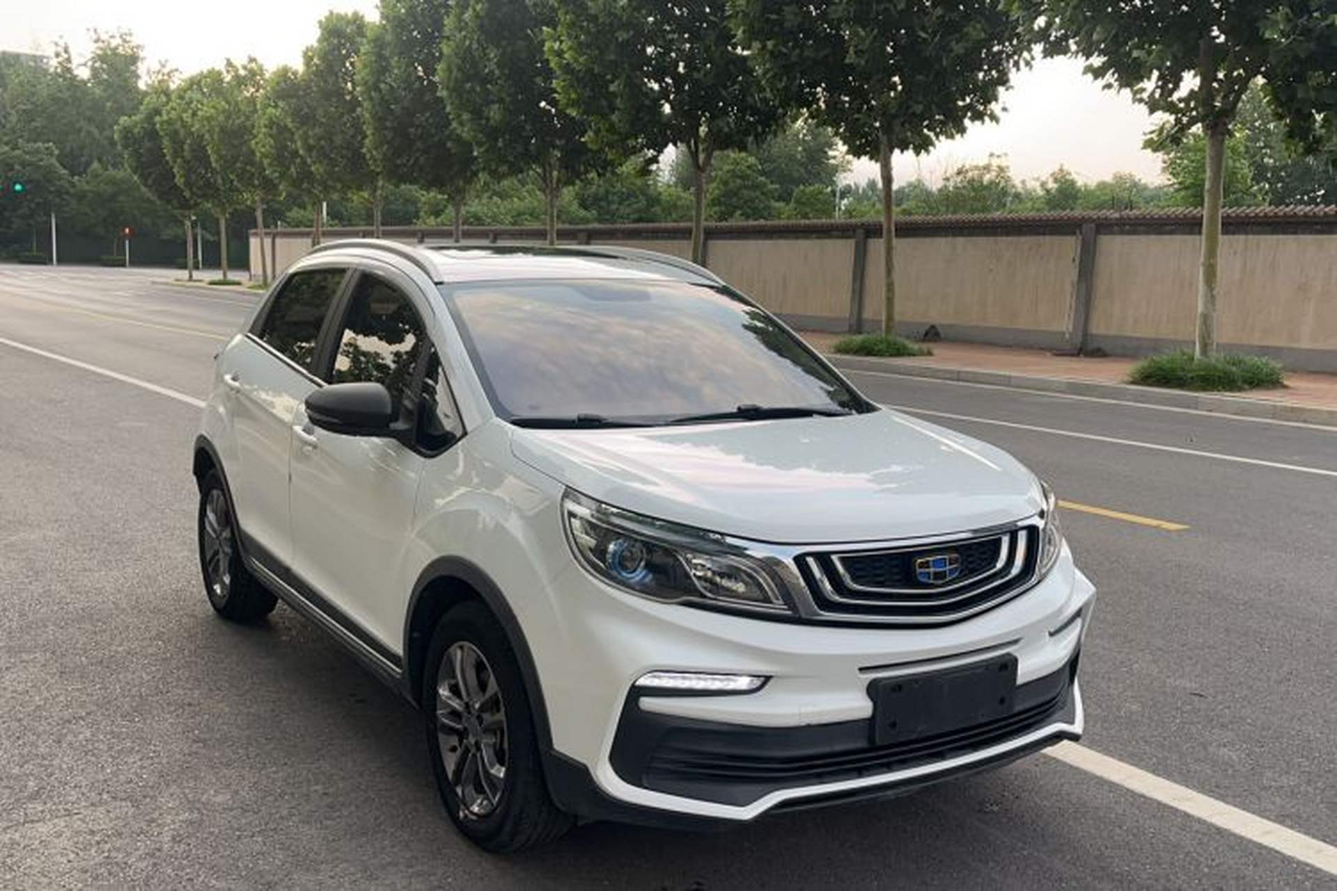Used Geely Auto Vision X3 2020 1.5L CVT Luxury Model Rear Right 45 Deg