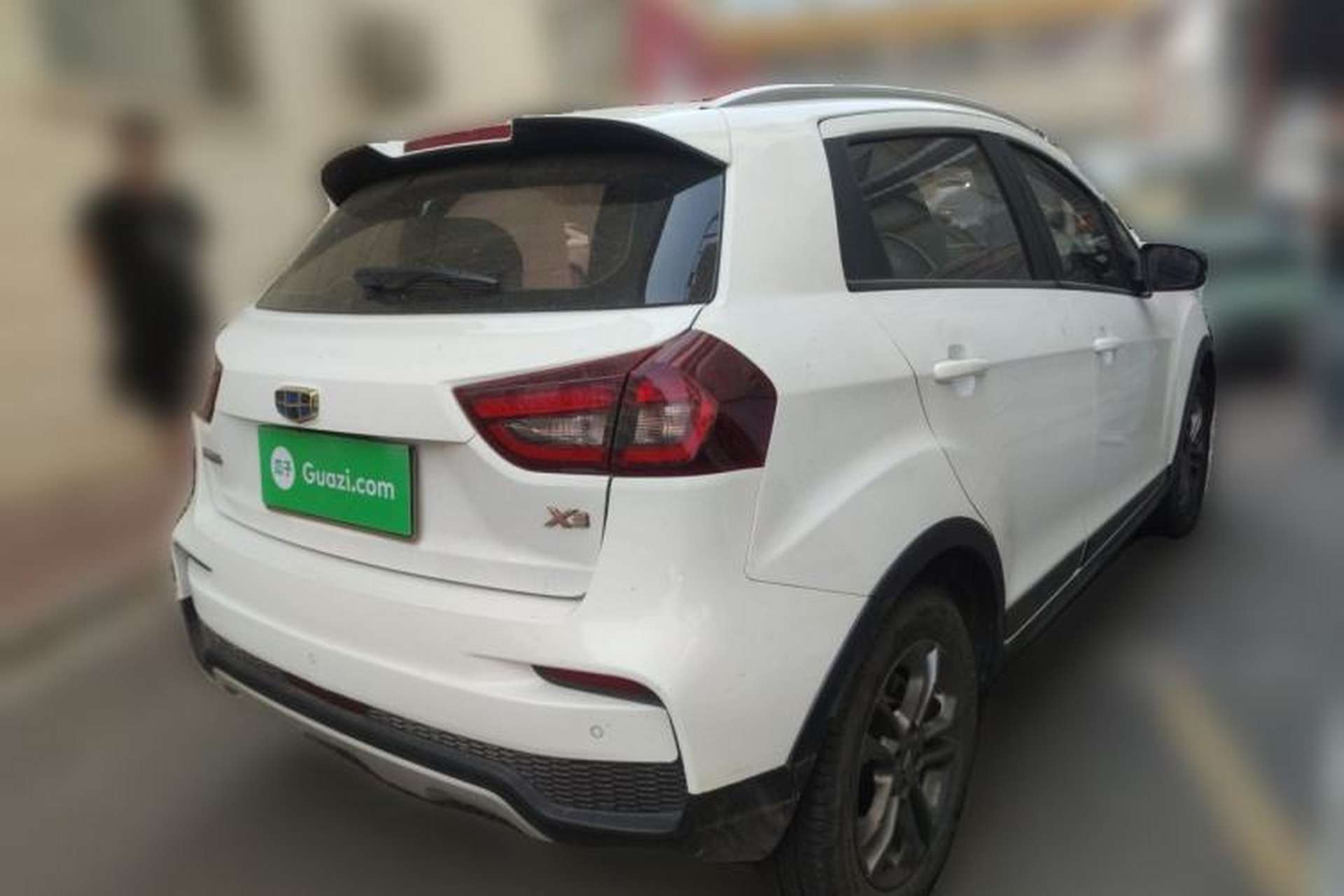 Used Geely Auto Vision X3 2020 1.5L CVT Luxury Model Rear Right 45 Deg