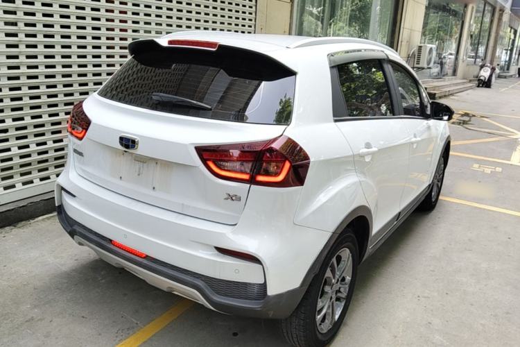 Used Geely Auto Vision X3 2020 1.5L CVT Luxury Model Rear Right 45 Deg