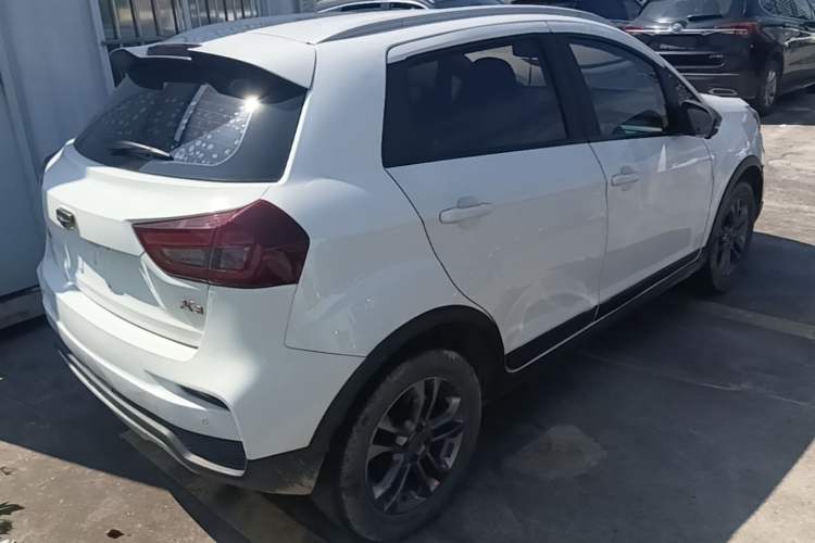 Used Geely Auto Vision X3 2020 1.5L Manual Elite Edition Rear Right 45 Deg