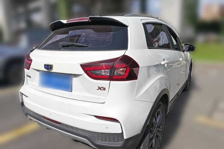 Used Geely Auto Vision X3 2020 1.5L CVT Luxury Model Rear Right 45 Deg