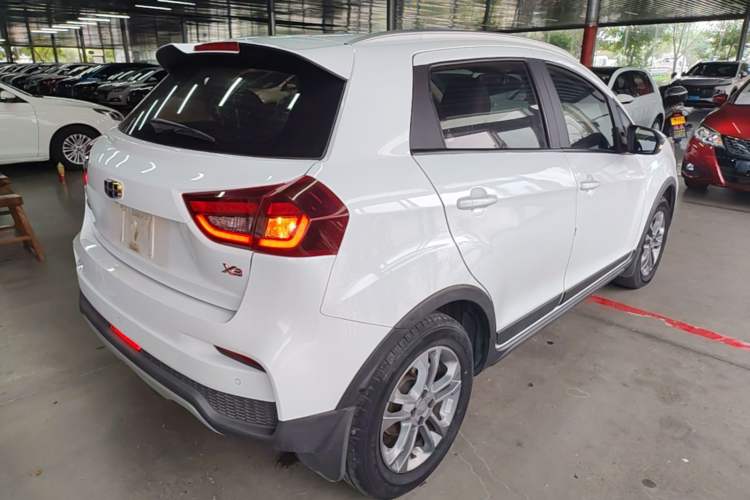 Used Geely Auto Vision X3 2020 1.5L CVT Luxury Model Rear Right 45 Deg