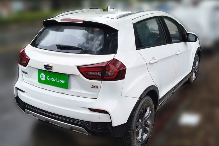Used Geely Auto Vision X3 2020 1.5L Manual Elite Edition Rear Right 45 Deg