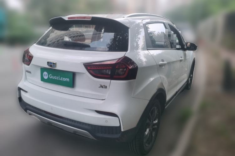 Used Geely Auto Vision X3 2020 1.5L CVT Luxury Model Rear Right 45 Deg
