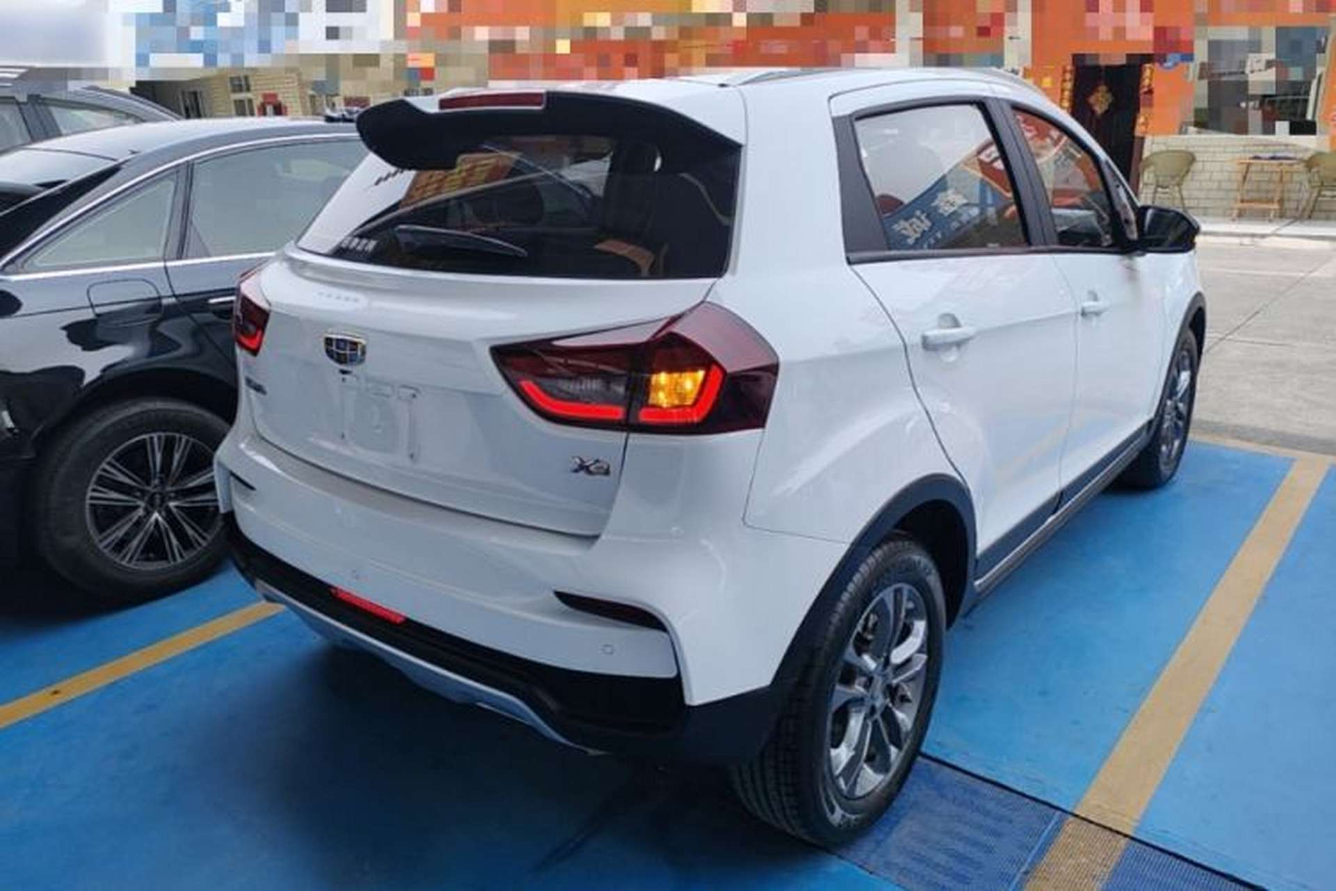 Used Geely Auto Vision X3 2020 1.5L CVT Luxury Model Rear Right 45 Deg