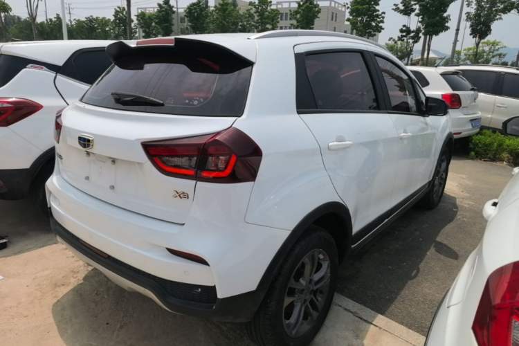Used Geely Auto Vision X3 2020 1.5L CVT Luxury Model Rear Right 45 Deg