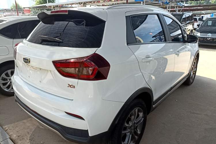 Used Geely Auto Vision X3 2020 1.5L Manual Elite Edition Rear Right 45 Deg