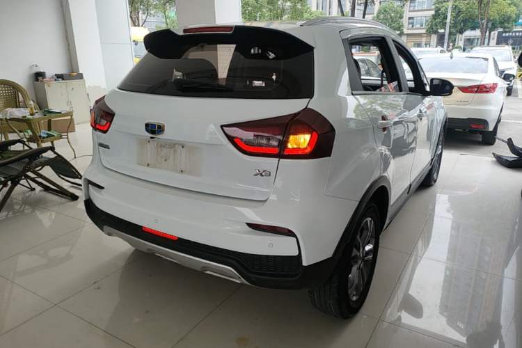 Used Geely Auto Vision X3 2020 1.5L Manual Elite Edition Rear Right 45 Deg