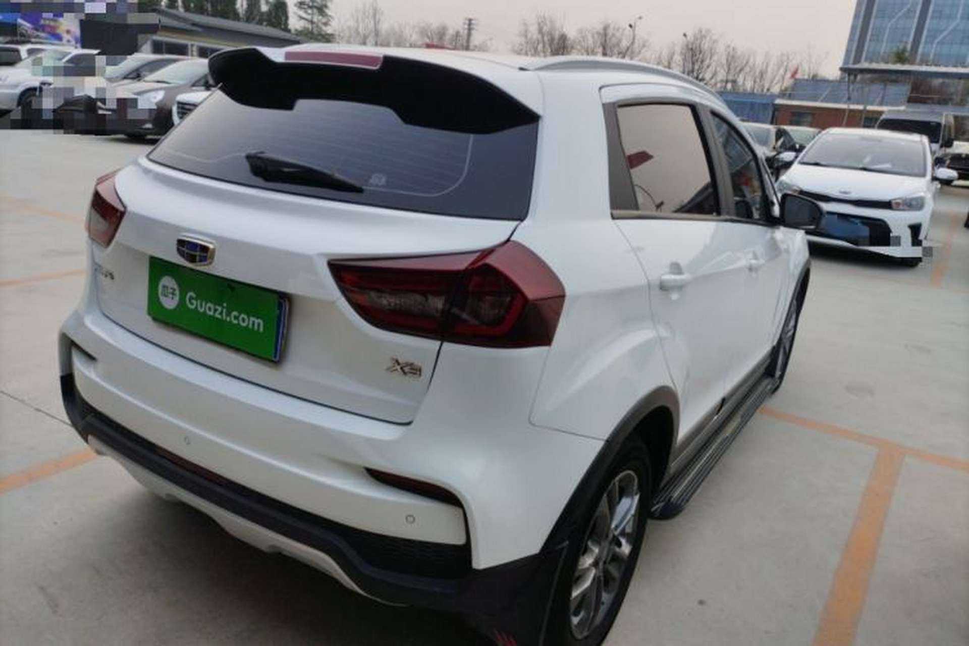 Used Geely Auto Vision X3 2020 1.5L CVT Luxury Model Rear Right 45 Deg