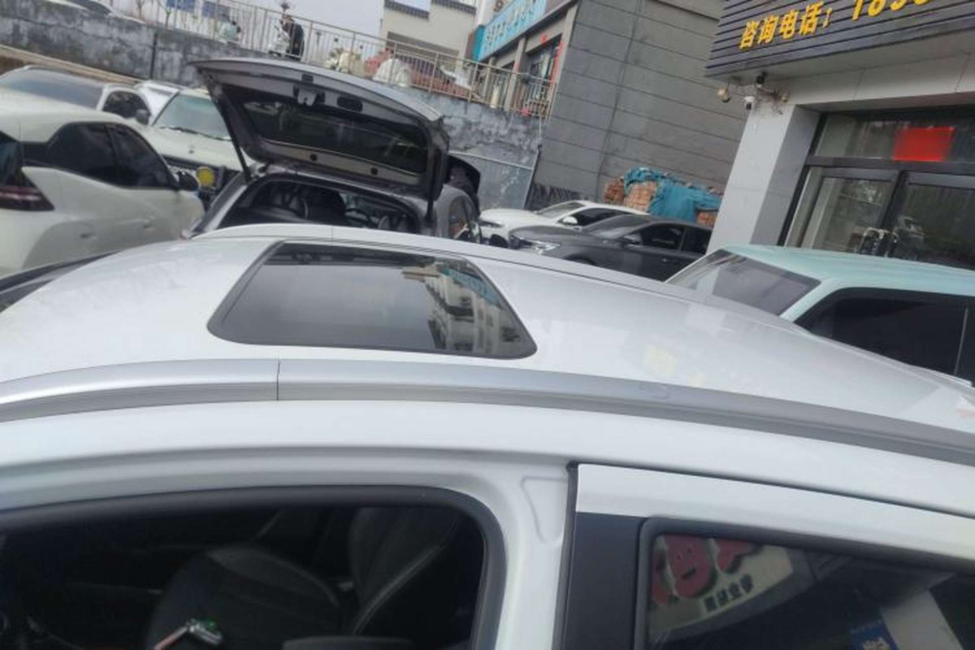 Used Geely Auto Vision X3 2020 1.5L CVT Luxury Model Roof