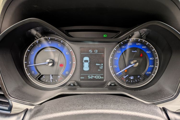 Used Geely Auto Vision X3 2020 1.5L Manual Elite Edition Odometer Close Up