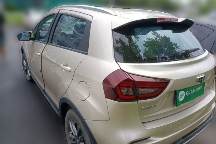Used Geely Auto Vision X3 2020 1.5L Manual Elite Edition Rear Left 45 Deg