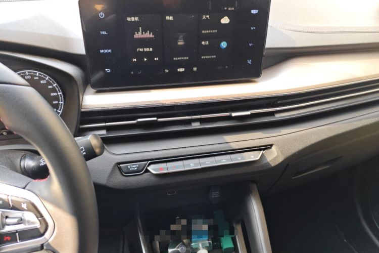 Used Geely Auto Vision X3 2021 PRO 1.5L CVT Deluxe Model Audio And AC Panel