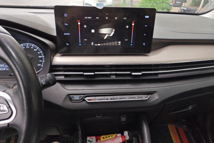 Used Geely Auto Vision X3 2021 PRO 1.5L CVT Deluxe Model Audio And AC Panel