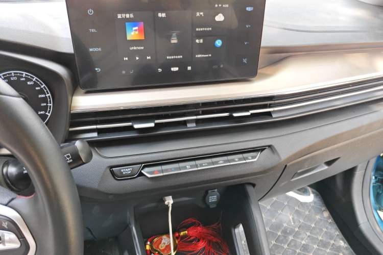 Used Geely Auto Vision X3 2021 PRO 1.5L CVT Deluxe Model Audio And AC Panel