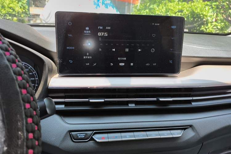 Used Geely Auto Vision X3 2021 PRO 1.5L CVT Deluxe Model Audio And AC Panel
