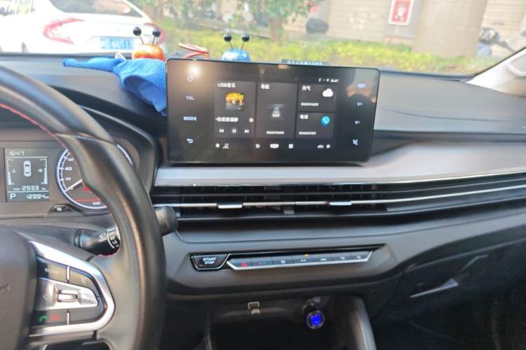 Used Geely Auto Vision X3 2021 PRO 1.5L CVT Deluxe Model Audio And AC Panel