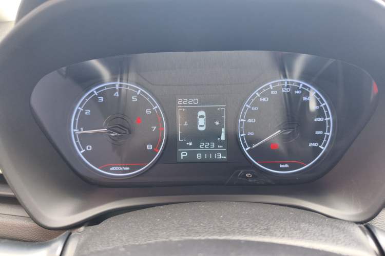 Used Geely Auto Vision X3 2021 PRO 1.5L CVT Deluxe Model Instrument Cluster