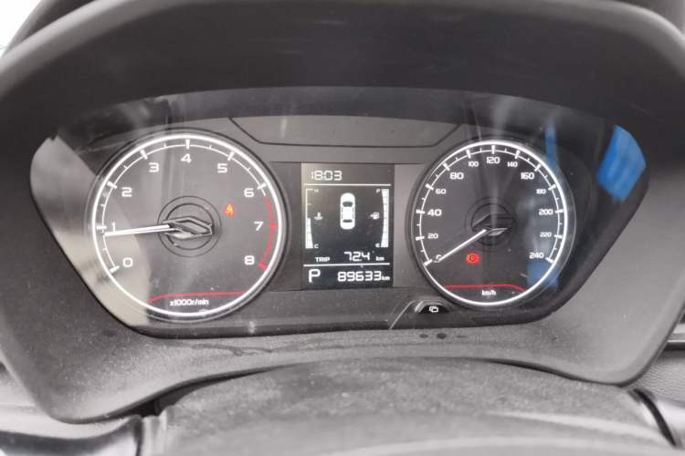 Used Geely Auto Vision X3 2021 PRO 1.5L CVT Deluxe Model Instrument Cluster