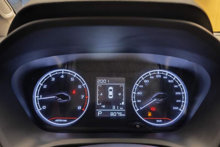 Used Geely Auto Vision X3 2021 PRO 1.5L CVT Deluxe Model Odometer Close Up
