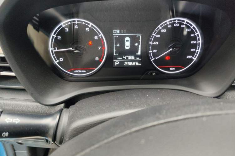 Used Geely Auto Vision X3 2021 PRO 1.5L CVT Deluxe Model Odometer Close Up