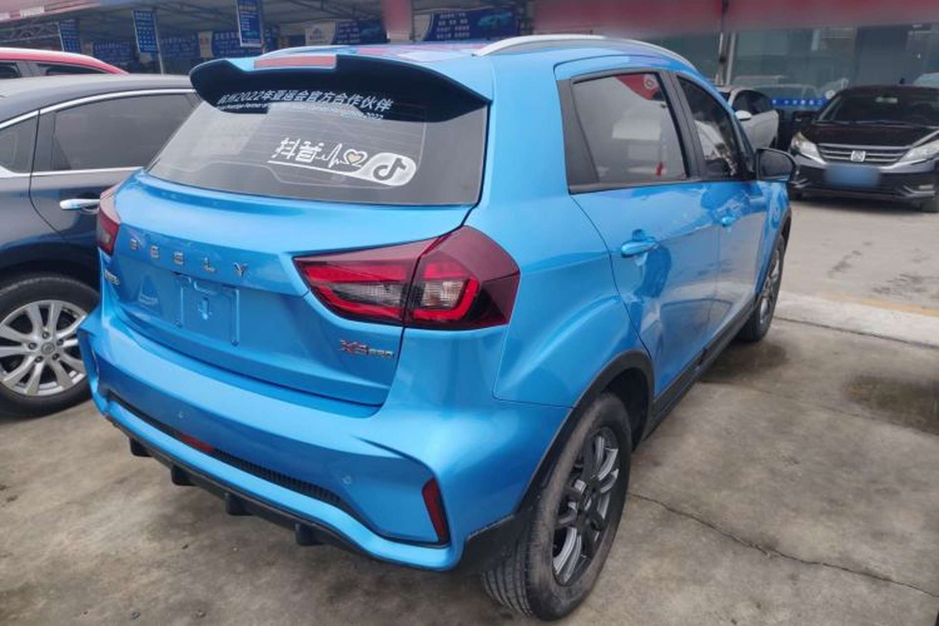 Used Geely Auto Vision X3 2021 PRO 1.5L Manual Elite Model Rear Right 45 Deg